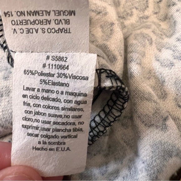 Vintage Leopard cheetah print pencil skirt size medium/ large - Picture 6 of 13